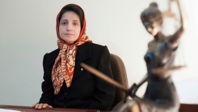 Menschenrechtsanwältin Nasrin Sotoudeh (Bild: AP)