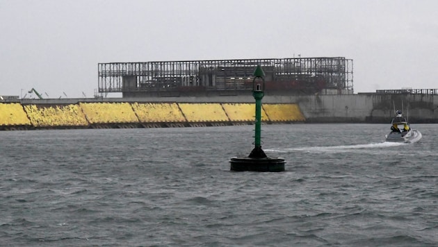 Die 78 Barrieren von MOSE schützen Venedig vor Überschwemmungen. (Bild: AFP )