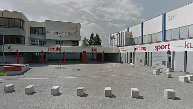 Die Mittelschule Trofaiach wurde vorsorglich geschlossen. (Bild: Screenshot Google Street View)