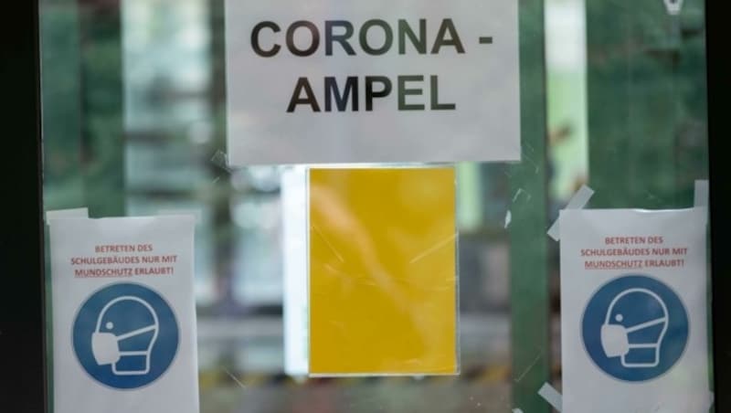 Die Corona-Ampel in Schulen gibt Auskunft über das Infektionsgeschehen in Bildungsregionen. (Bild: Einöder Horst)