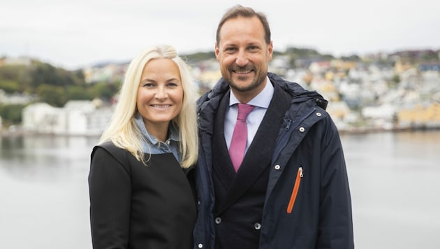 Kronprinz Haakon und Kronprinzessin Mette-Marit (Bild: Berit Roald / NTB / picturedesk.com)