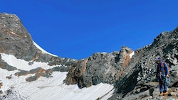 Die neue Route wird über den Südostgrat (im Bild links) auf den Gipfel führen. (Bild: Wallner Hannes)