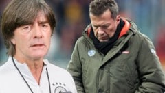 Joachim Löw (li.) und Lothar Matthäus (Bild: APA/AFP/Ronny Hartmann, AP)