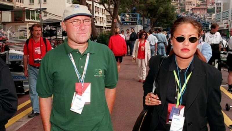 Phil Collins und Orianne Cevey (Bild: www.pps.at)