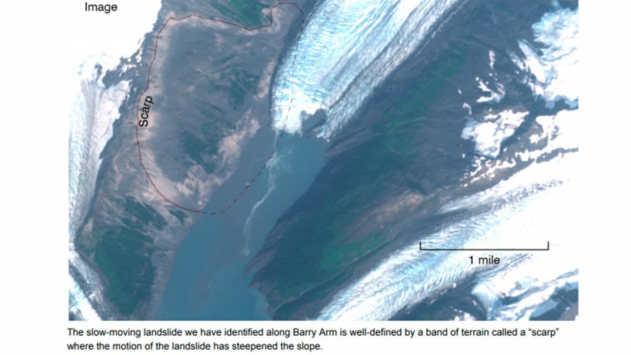 Hunderte Meter Hoch Gletscherschmelze Alaska Bucht Droht Mega Tsunami Krone At