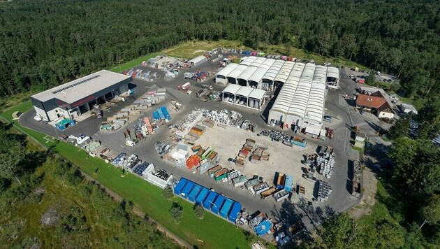 Das Recyclingzentrum von Saubermacher in Premstätten (Bild: Saubermacher)
