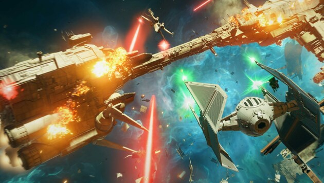 Screenshot aus EAs „Star Wars: Squadrons“ (Bild: EA)