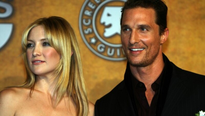 Kate Hudson und Matthew McConaughey im Jahr 2008 (Bild: AFP)