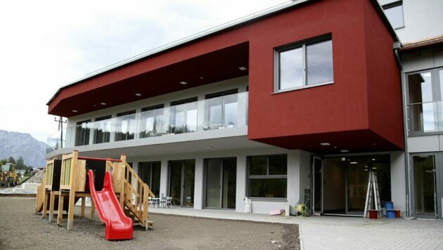 Der Adneter Kindergarten bleibt weiterhin geschlossen. (Bild: Andreas Tröster)