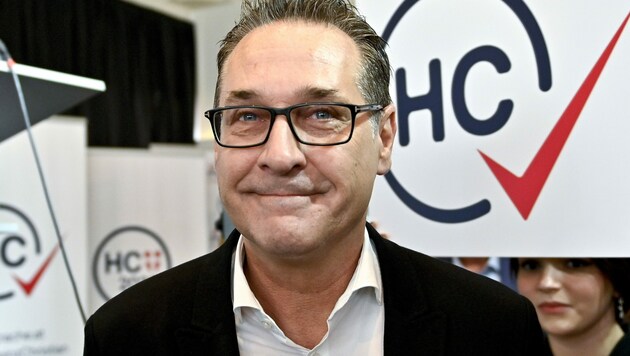 Mit dem „Team HC" trat Strache bei der Wien-Wahl 2020 an. Er verpasste den Einzug in den Gemeinderat, ein Nachspiel gibt es aber trotzdem. (Bild: APA/Herbert Neubauer)