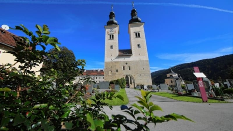 Ob der Gurker Dom mit den Doppeltürmen genau an jener Stelle errichtet worden ist, wo das Bistum gegründet wurde, ist nicht belegt. (Bild: Evelyn HronekKamerawerk)