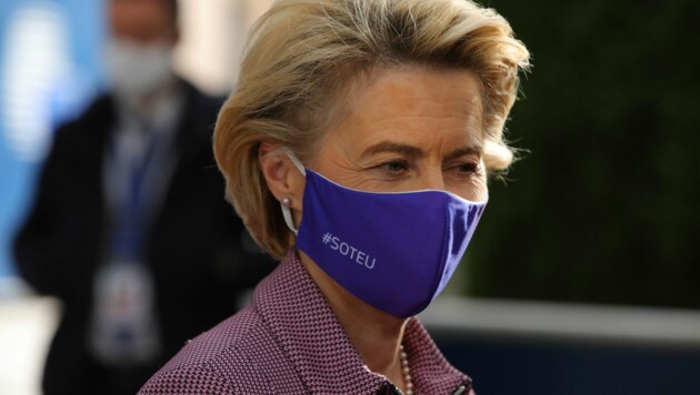 EU-Kommissionspräsidentin Ursula von der Leyen (Bild: The Associated Press)