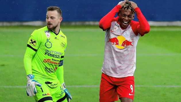 Andreas Zingl (l.) und seine Lafnitzer kämpfen im Cup gegen einen hartnäckigen Heimfluch. (Bild: ANDREAS TROESTER)