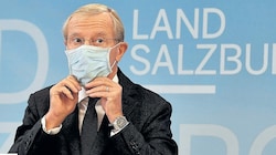 Wilfried Haslauer fordert vom Bund, die Maßnahmen weiter zu lockern. (Bild: www.picturedesk.com/Barbara Gindl)