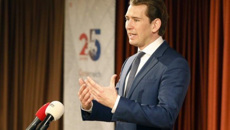 Bundeskanzler Sebastian Kurz (ÖVP) (Bild: BUNDESKANZLERAMT/DRAGAN TATIC)