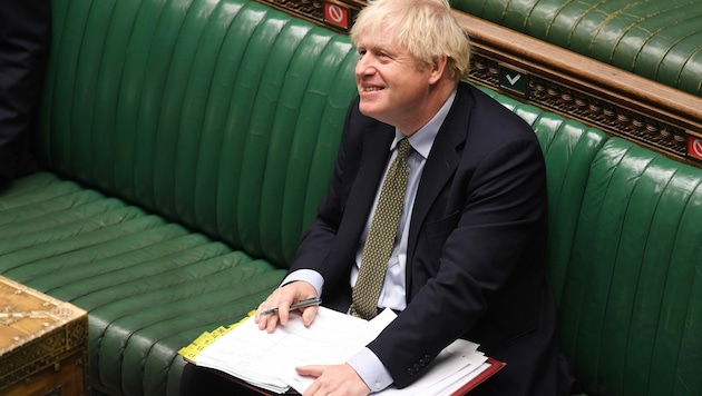Der britische Premierminister Boris Johnson (Bild: AFP)
