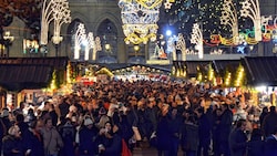 Weihnachtsmarkt auf dem Rathausplatz in Wien (Archivbild) (Bild: Wolfgang Spitzbart)