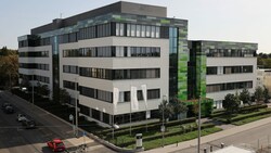 Die Unternehmenszentrale von Biontech in Mainz (Bild: AFP)