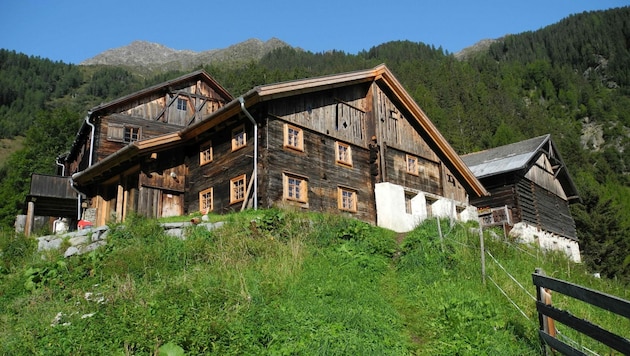 Die Ögghöfe im Kaunertal sind ein Beispiel für gelungenen Ensembleschutz in Tirol. (Bild: Land Tirol)