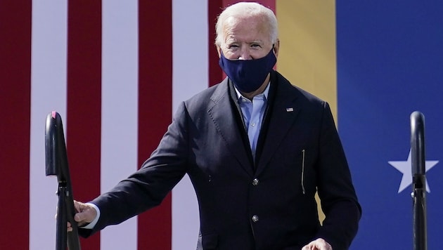 Der demokratische US-Präsidentschaftskandidat Joe Biden (Bild: The Associated Press)