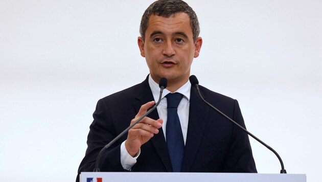 Der französische Innenminister Gerald Darmanin (Bild: APA/AFP/POOL/Ludovic MARIN)
