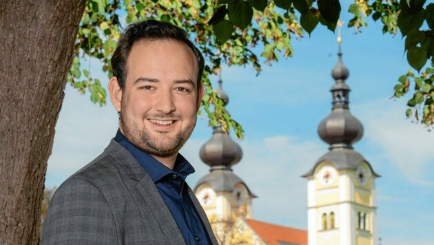 Maximilian Peter, Bürgermeister-Kandidat der VP St. Andrä. (Bild: ÖVP St. Andrä)