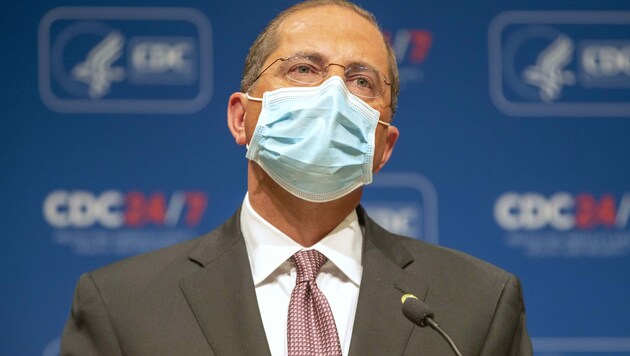 US-Gesundheitsminister Alex Azar (Bild: AP)