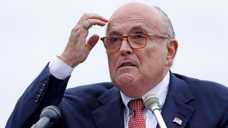 Rudy Giuliani (Bild: APA/AP Photo/Charles Krupa)