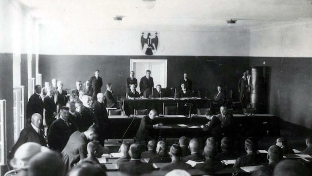 Die erste burgenländische Landtagssitzung wurde am 15. Juli 1922 noch in der Martinskaserne in Eisenstadt abgehalten. (Bild: Militärkommando Burgenland)