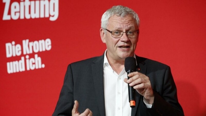 Herzlich willkommen hieß Bürgermeister Thomas Steiner die gesamte Redaktion in der Landeshauptstadt. (Bild: Reinhard Holl)