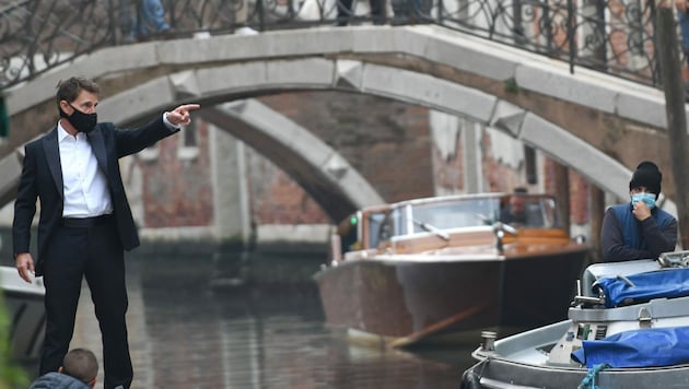 Tom Cruise am Set von „Mission Impossible 7“ (Bild: www.PPS.at)