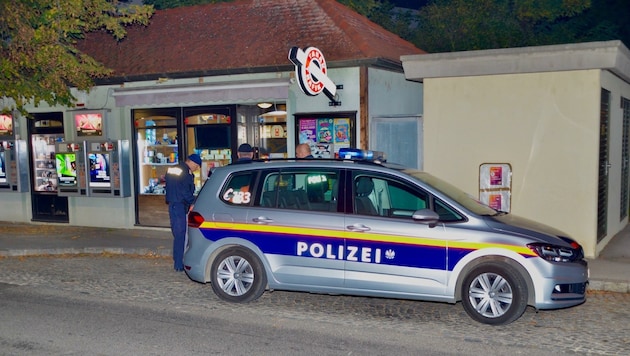 Tatort Trafik: Hier flüchteten die Räuber mit geringer Beute. (Bild: Monatsrevue/Lenger Thomas)