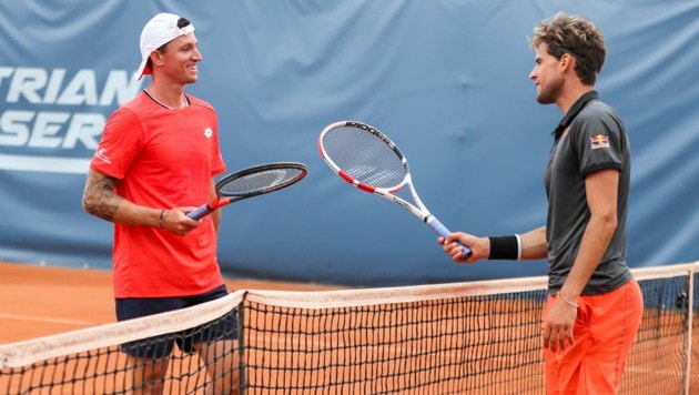 Traum-Doppel: Thiem spielt mit bestem Freund Novak | krone.at