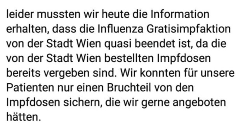 Schreiben eines Kinderarztes an seine Patienten (Bild: zVg, krone.at)