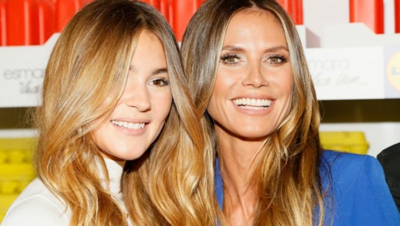 Stefanie Giesinger und Heidi Klum bei einem Event in New York im Jahr 2017 (Bild: 2017 Getty Images)