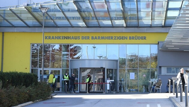 Der Vorfall ereignete sich im Spital in Eisenstadt. (Bild: P. Huber)