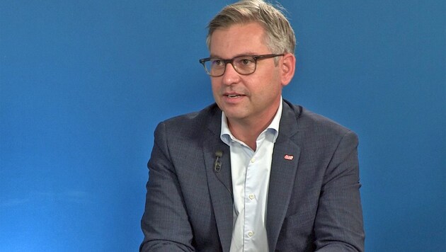 Infrastruktur-Staatssekretär Magnus Brunner (Bild: krone.tv)