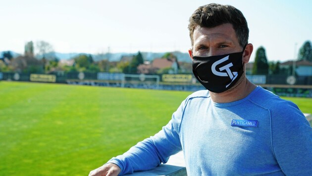 Sturm Sportdirektor Andreas Schicker befürchtet wieder Spiele ohne Zuseher. (Bild: Pail Sepp)