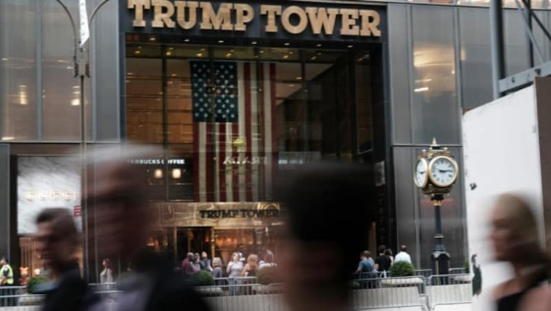 Der Eingang des Trump Tower in New York City (Bild: 2019 Getty Images)