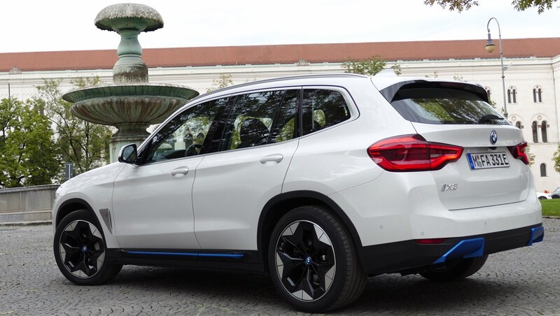 Der BMW iX3 wird auch für Europa in China gebaut. (Bild: Stephan Schätzl)