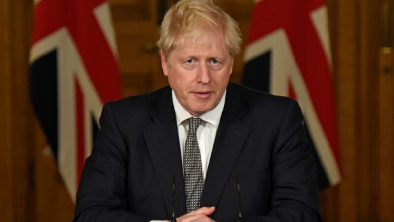 Premier Boris Johnson (Bild: AFP)