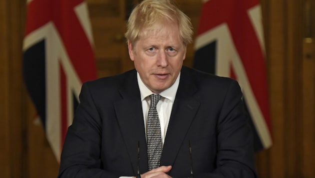 Premier Boris Johnson (Bild: AFP)