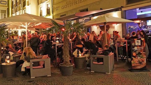 Ein letztes Mal wurde vor dem Lockdown in Graz gefeiert. (Bild: Pail Sepp)