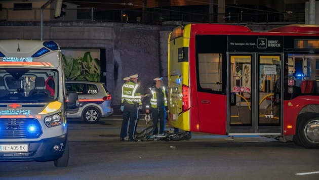 Hier kam es zu dem tödlichen Zusammenstoß zwischen dem Radfahrer und dem Linienbus. (Bild: Zeitungsfoto.at/Team)