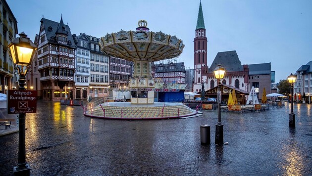 In Deutschland gilt wegen der hohen Infektionszahlen bereits seit Mittwoch ein Lockdown. (Bild: AP)