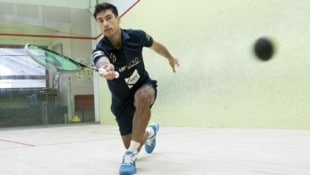 Aqeel Rehman ist Österreichs bester Squashspieler. (Bild: Andreas Tröster)