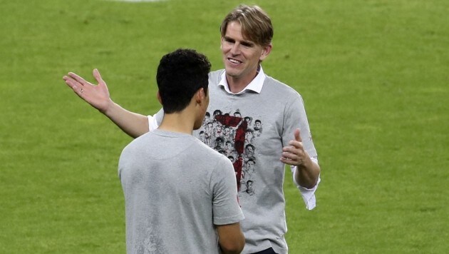 Salzburgs Sportdirektor Christoph Freund fiebert dem Duell mit dem FC Bayern entgegen. (Bild: Tröster Andreas)