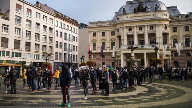 An der beispiellosen Massentest-Aktion beteiligten sich laut der slowakischen Regierung mehr als 3,6 Millionen Menschen. (Bild: AFP)