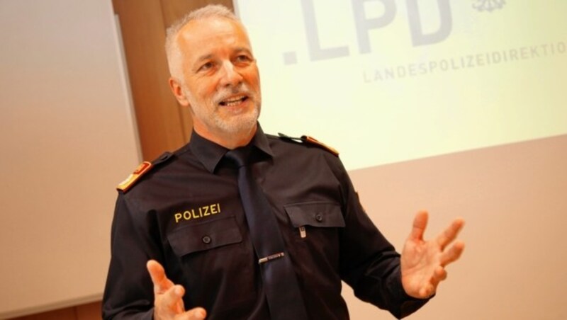 Polizeisprecher Rainer Dionisio. (Bild: Rojsek-Wiedergut Uta)