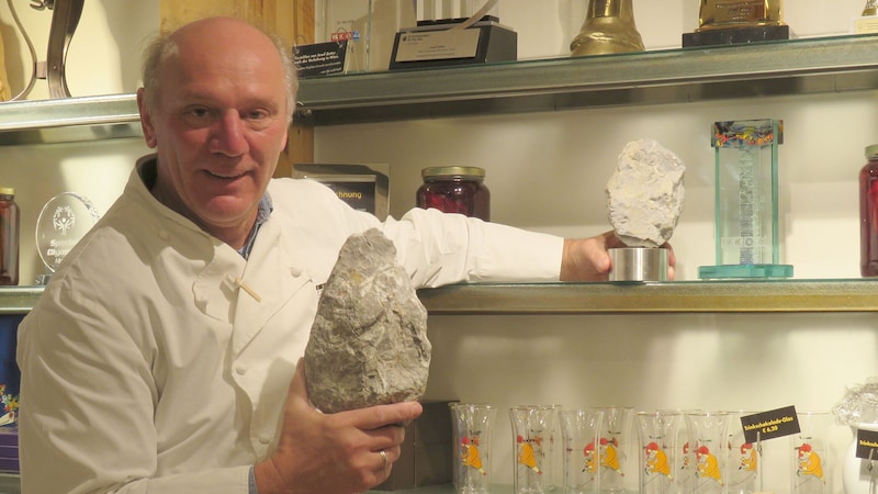 Has already been honored with a "Top of Styria" Dachstein trophy for his life's work: the "chocolate visionary" Josef Zotter. (Bild: CONCLUSIO.AT)